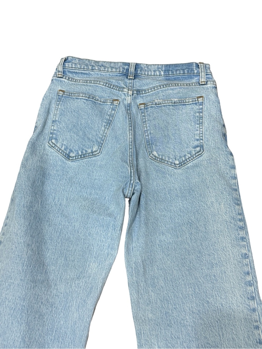๐ Abercrombieโ & Fitch The '90s Relaxed Jean High Rise Light Wash Size 29 XL - Picture 10 of 11
